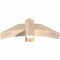 Ekena Millwork Bellingham Smooth Timber Gable Bracket, Douglas Fir, 36"W x 13"H x 5 1/2"D x 5 1/2"F, 9/12 Pitch GBW036X13X0606BEL00SDF - alternate 5